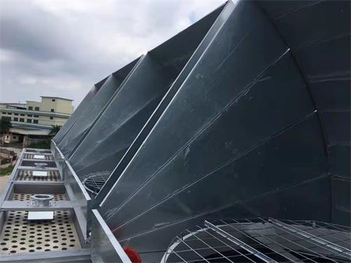 圓形逆流式冷卻塔參數(shù)表,圓形逆流式冷卻塔工作原理