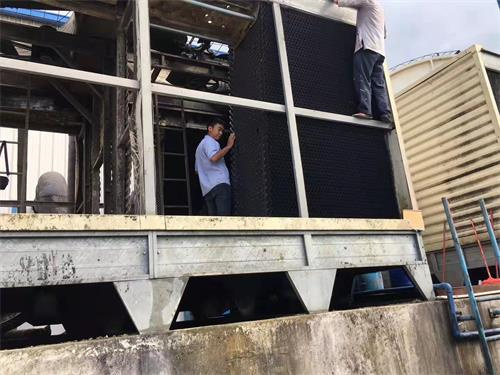 冷卻塔廠家說說如何保持冷卻塔的降溫效果(冷卻塔維護(hù)圖片)