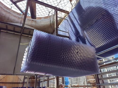 玻璃鋼冷卻塔循環(huán)水是如何運(yùn)行冷卻？(日照玻璃鋼冷卻塔)